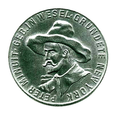 Minuit, Peter<br>1580-1638<br>Wallone aus Wesel, Begründer von New York