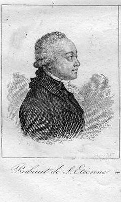 Rabaut St. Etienne, Jan Paul<br>1743-1793<br>Hugenottischer Politiker in der französischen Revolution