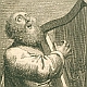 Chodowiecki - König David mit Harfe