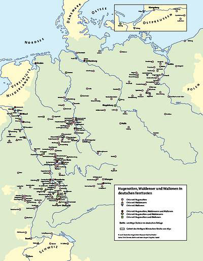 Die Hugenotten in Deutschland