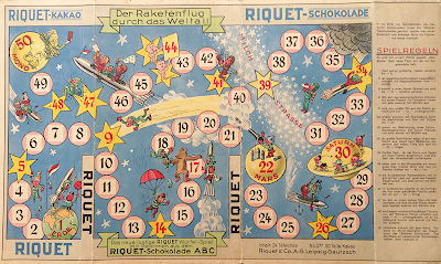 Riquet & Co. Leipzig-Gautzsch, Der Raketenflug durch das Weltall, Halle um 1927